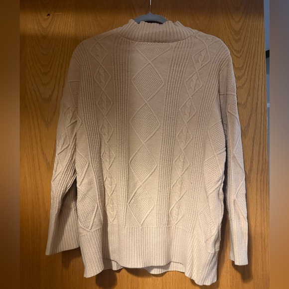 Philosophy Sweaters - Philosophy Cream Textured Knit Sweater